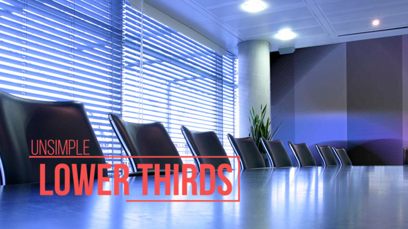 Corporate Lower Thirds alt