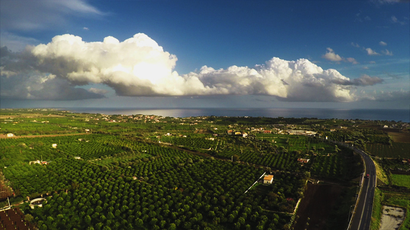 Aerial Countryside