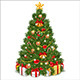 Decorated Christmas Tree - GraphicRiver Item for Sale