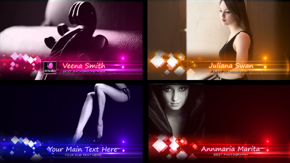 Modern Light Lower Third alt