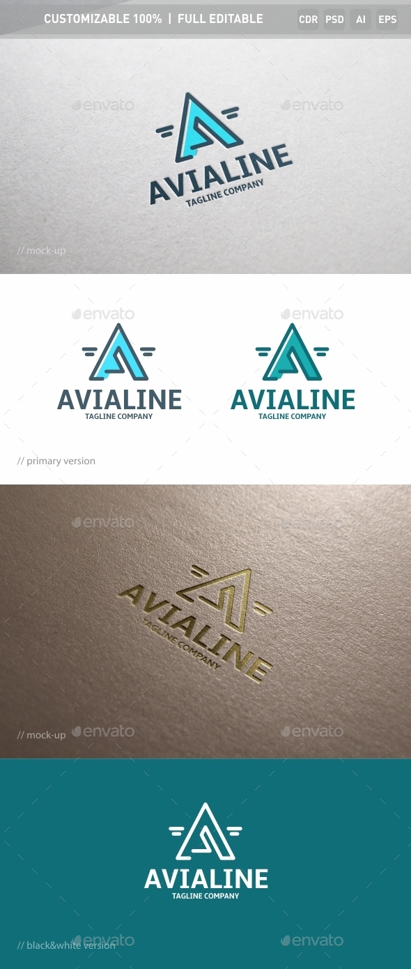 Avialine Logo Template
