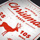 Vintage Christmas Party Flyer - GraphicRiver Item for Sale