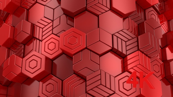 Background of Hexagons