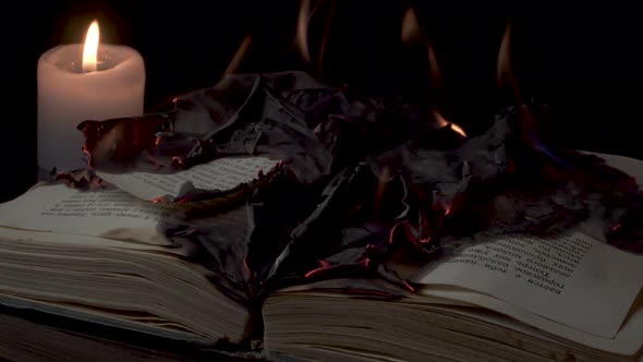 The Book is on Fire