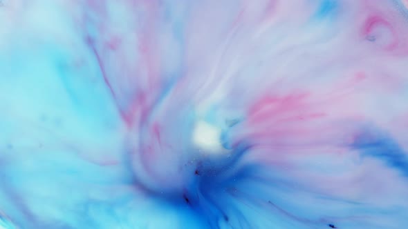 Colorful Streaks on a White Background