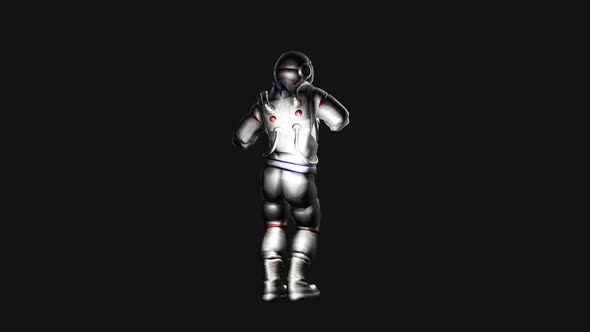 Astronaut Rumba Dancing
