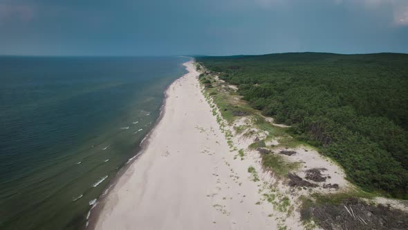 Magnificent Landscape of the Curonian Spit Beach