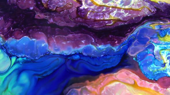 Color Explosion Abstract Art Painting alt