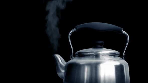 Old Fashioned Kettle Boiling