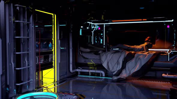 Space Room Realistic