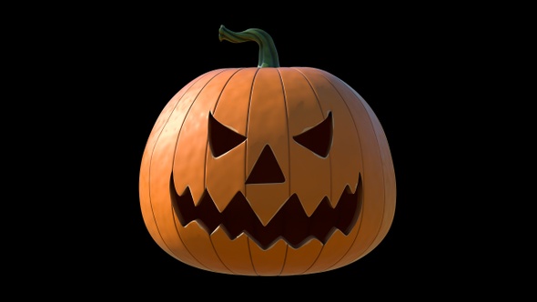 Halloween pumpkin 360