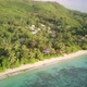 Beach at Seychelles aerial view - VideoHive Item for Sale