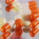 Assorted Pills on Black Table - VideoHive Item for Sale