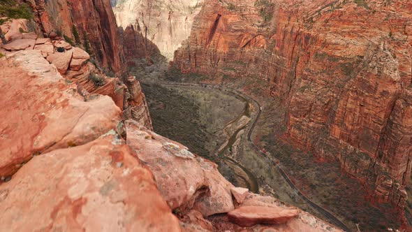 Red Rocks in Zion National Park, Utah, USA