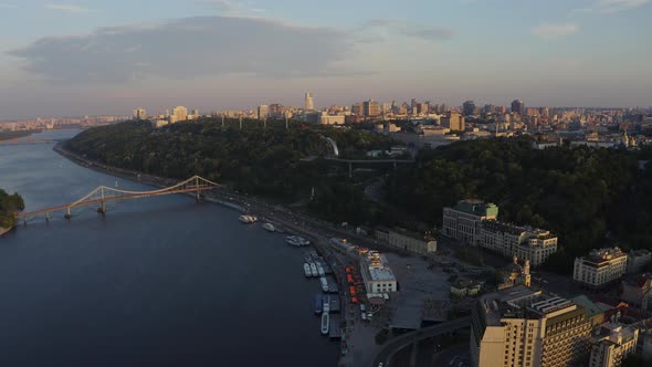 Aerial View of the Kyiv View