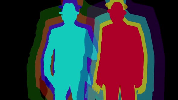 Male Dancer Silhouette alt