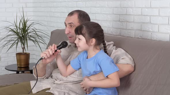 Karaoke with dad. 