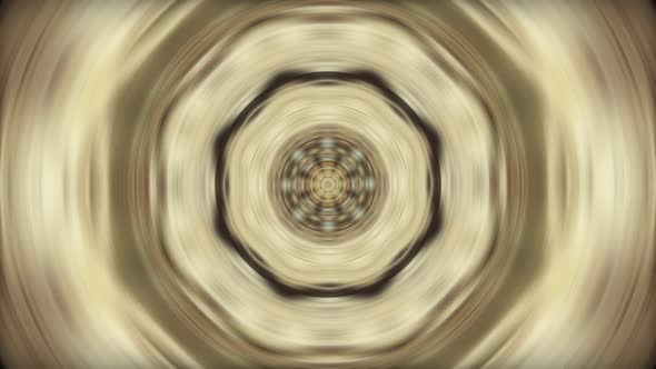 Abstract Animated Kaleidoscope Motion Background