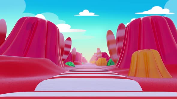 Candy Background Loop