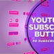 Youtube Subscribe Button Overlap - VideoHive Item for Sale