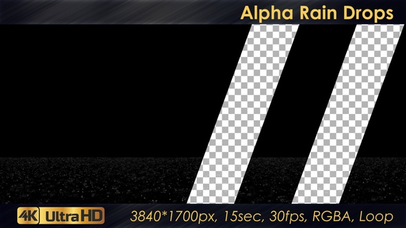 Alpha Rain Drops