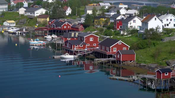 Fishing Village in the Lofoten