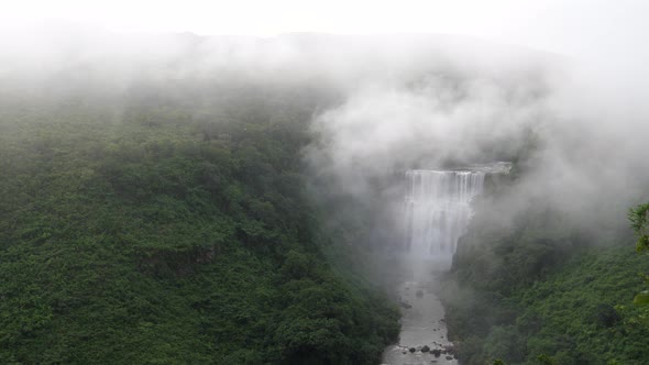 Kambadaga Falls in Guinea