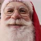 Happy Santa Claus in eyeglasses smiling looking at camera. - VideoHive Item for Sale