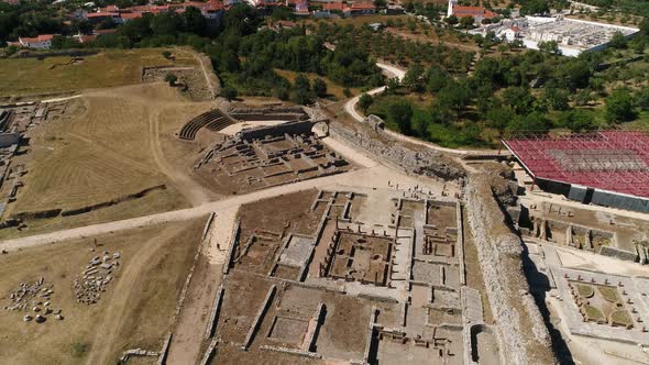 Conimbriga City Roman Ruines, Portugal