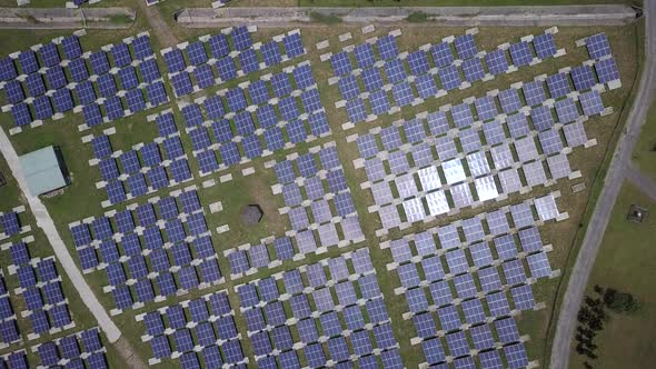 solar panel plant