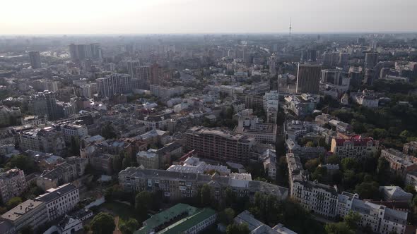 Kyiv - Aerial View of the Capital of Ukraine. Kiev