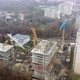 Crane Tower Working View From the Quadcopter - VideoHive Item for Sale