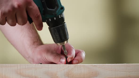 Electric Screwdriver Closeup