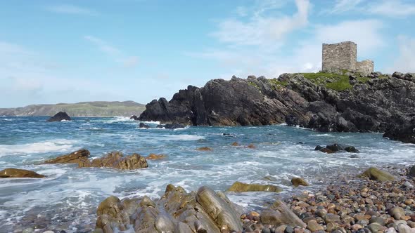 The Beautiful Coast Next To Carrickabraghy Castle - Isle of Doagh, Inishowen, County Donegal -