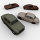 4 Old Cars - 3DOcean Item for Sale