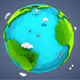 Lowpoly Earth - 3DOcean Item for Sale