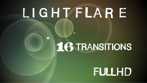16 Light Flare Transitions 