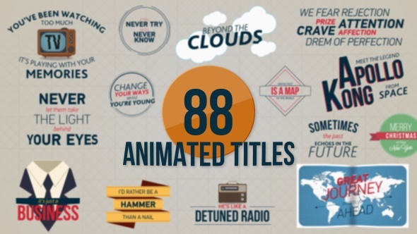 88 Animated Titles