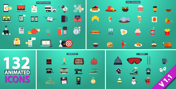 Animated icons