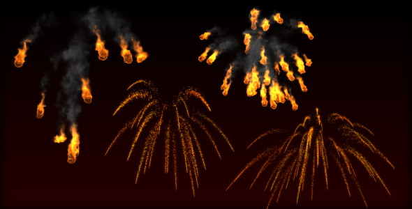 Fire Trails and Sparks PACK