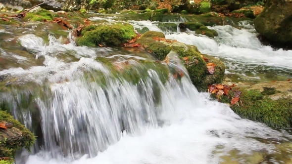 Peaceful Waterfall