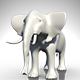 Low Poly Elephant - 3DOcean Item for Sale