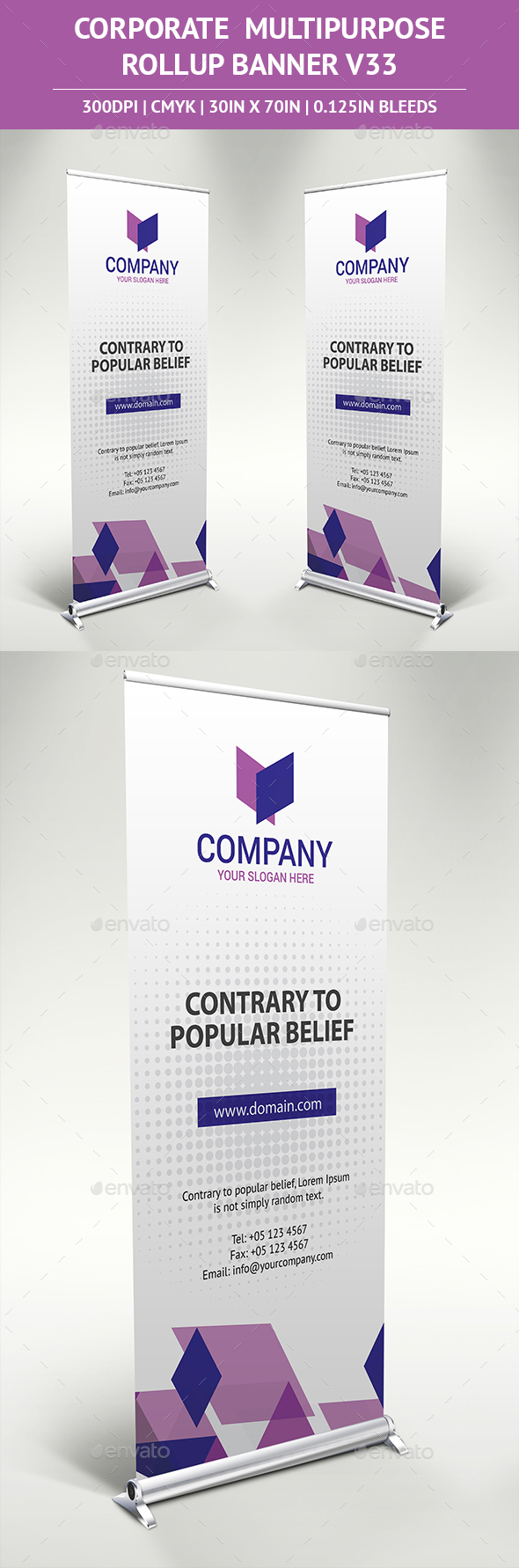 Multipurpose And Roll Up Stationery And Design Templates Page 5
