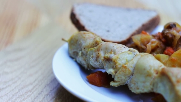The Food In The Restaurant, Potatoes With alt