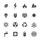 Energy And Ecology Icons - GraphicRiver Item for Sale
