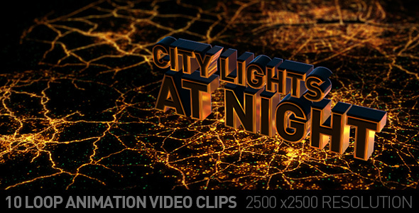 City Lights At Night