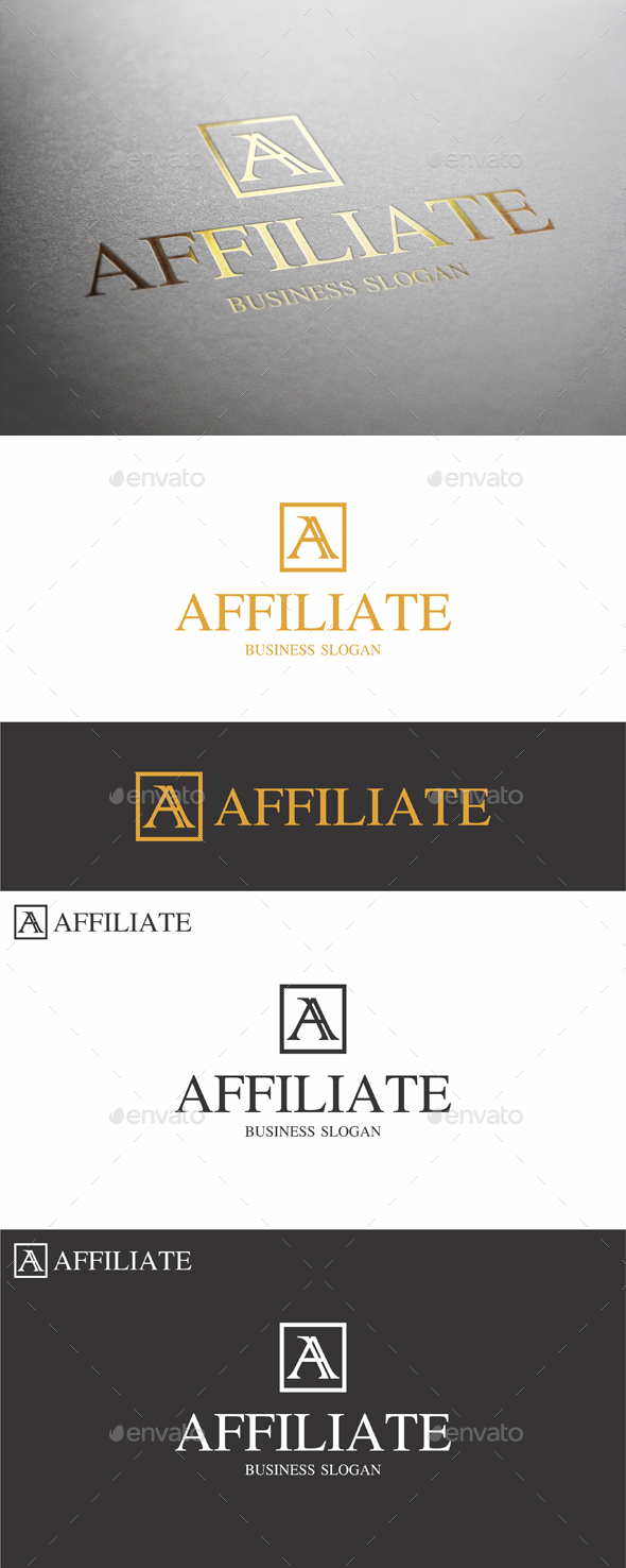 Affiliate A Letter Logo