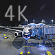 Night Airplane - VideoHive Item for Sale