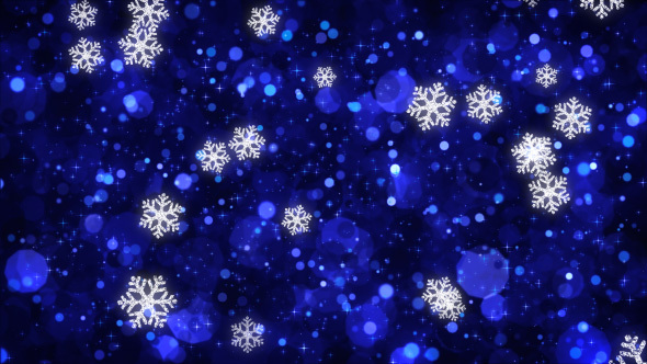 Blue Snowflakes