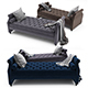 Tufted Sofa Bed - 3DOcean Item for Sale